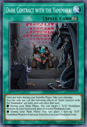 Dark Contract with the Yamimakai